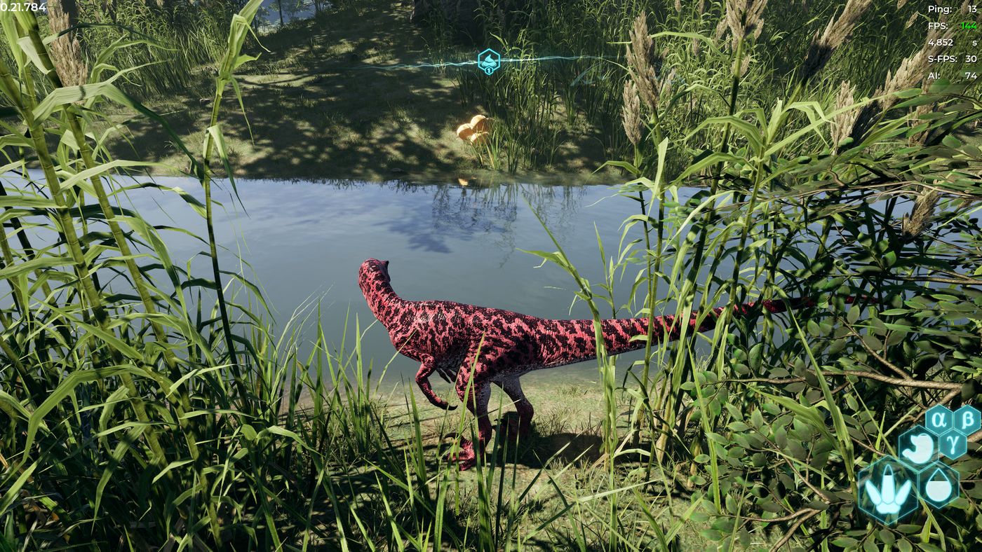 ภาพในเกม ขั้นที่ 2: เดินตามไอคอน จะเจอกองมูล